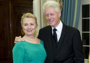 Bill and Hillary Clinton - Bilderberg Group Attendees